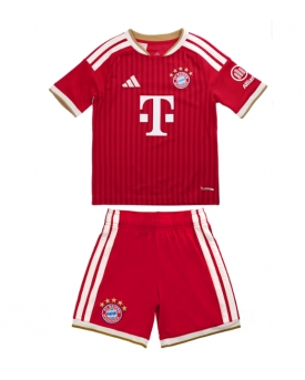 Billige Fotballdrakt Bayern Munich Replika Hjemmedraktsett Barn 2026-27 Kortermet (med bukser)